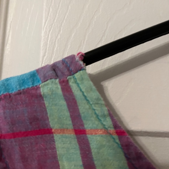 Vintage plaid summer dress - Picture 4 of 6